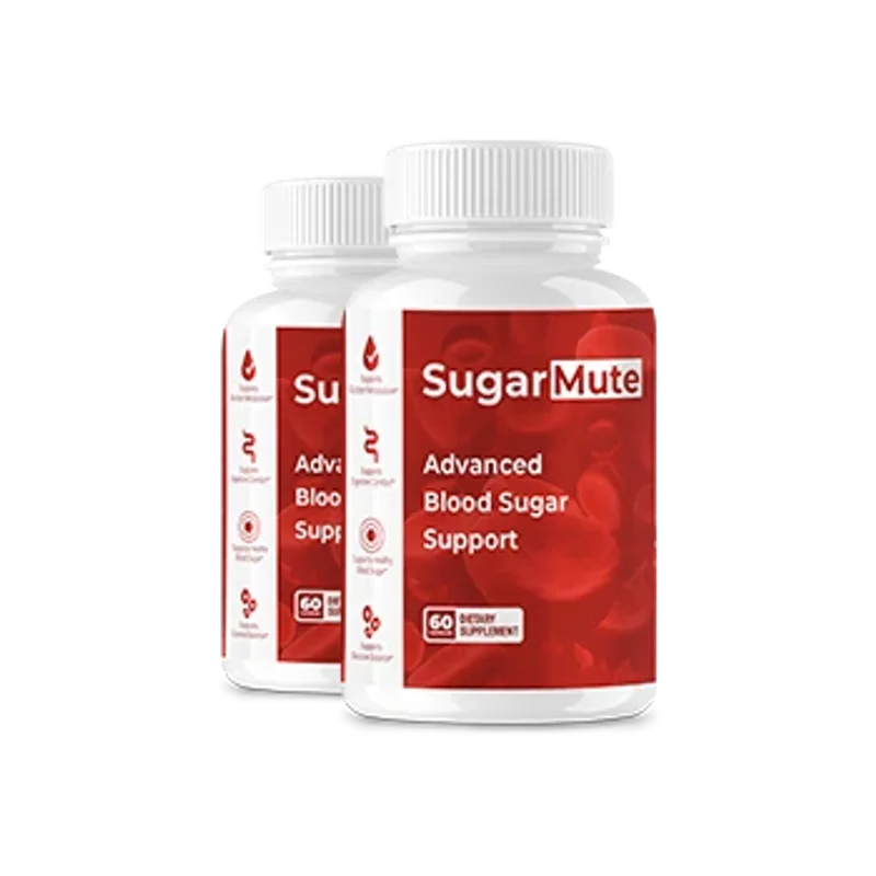 SugarMute Natural Blood Sugar Formula — 2 Bottle / 60 Day Pack